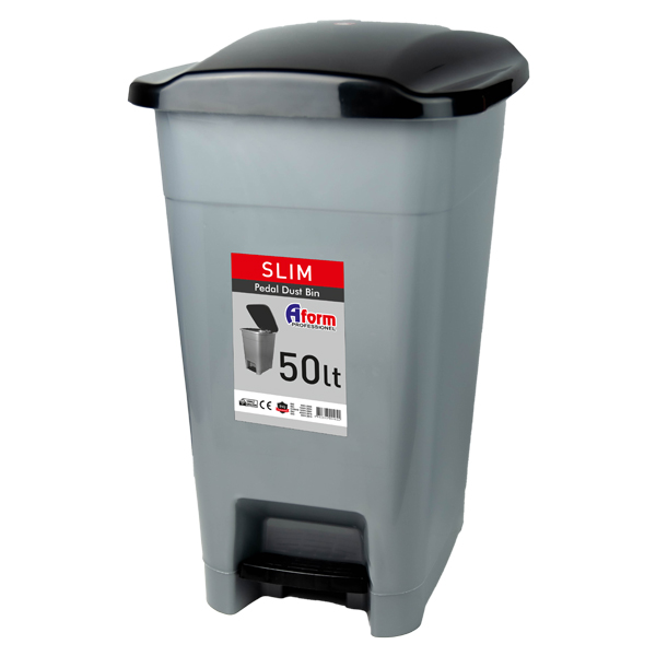 Slim Çöp Kovası 50 Lt